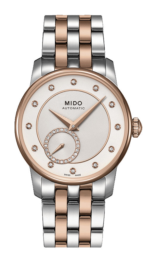 Mido Watches : M007.228.22.036.00 Automatic Diamond Dial Two Tone Stainless Steel Women Watch