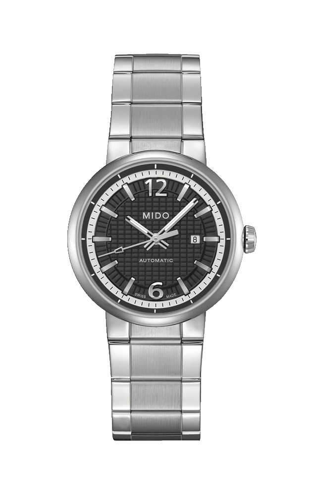 Mido Watches : M015.230.11.067.00 Automatic Gray Dial Date Shock Resistance Stainless Steel Women Watch