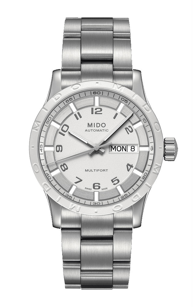 Mido Watches : M018.830.11.012.00 Automatic Day Date Stainless Steel Women Watch