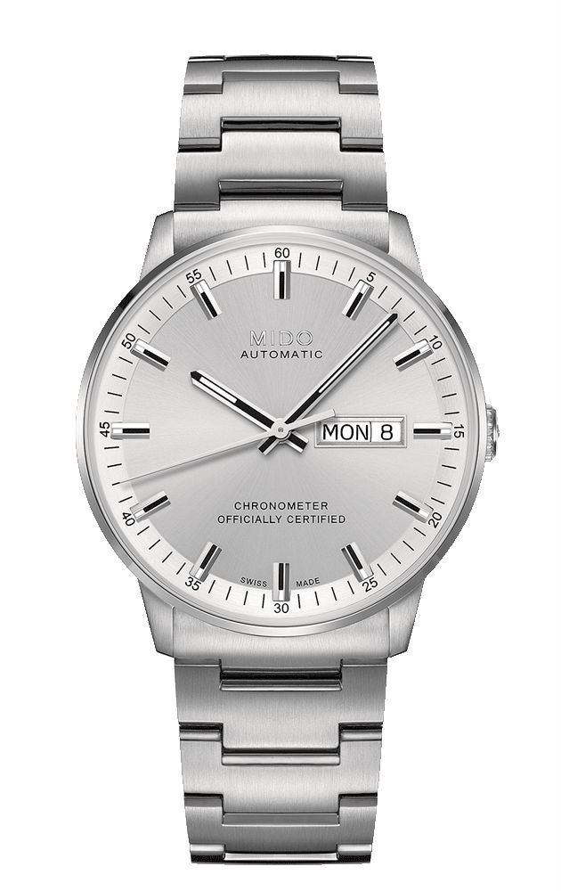 Mido Watches : M021.431.11.031.00 Automatic COSC Day Date Stainless Steel Men Watch