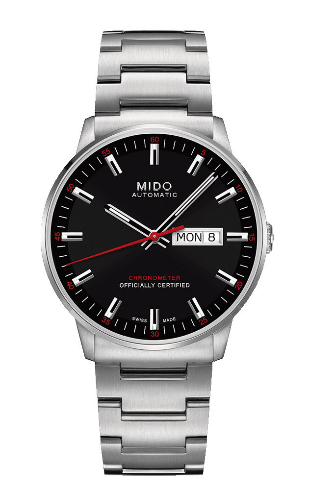 Mido Watches : M021.431.11.051.00 Automatic Chronometer Day Date Stainless Steel Men Watch