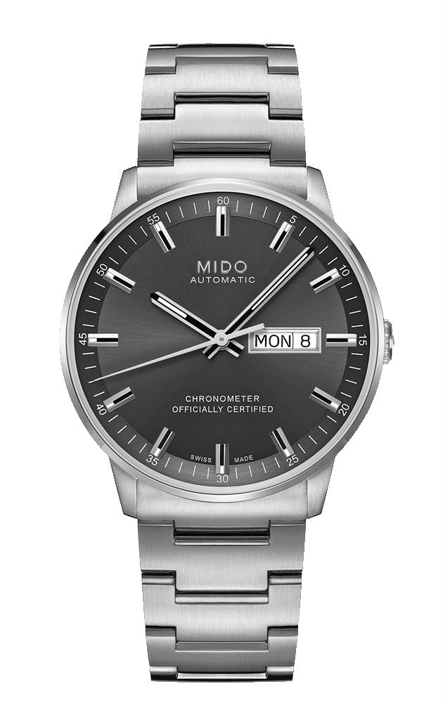 Mido Watches : M021.431.11.061.00 Automatic Chronometer Day Date Stainless Steel Men Watch