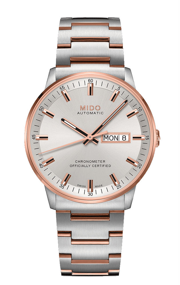 Mido Watches : M021.431.22.031.00 Automatic Chronometer Day Date Two Tone Stainless Steel Men Watch
