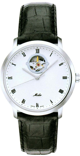 Mido Watches : M3896.4.26.4 Automatic Leather Strap Men Watch