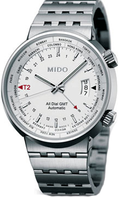 Mido Watches : M8350.4.11.1 Automatic Big GMT Men Watch