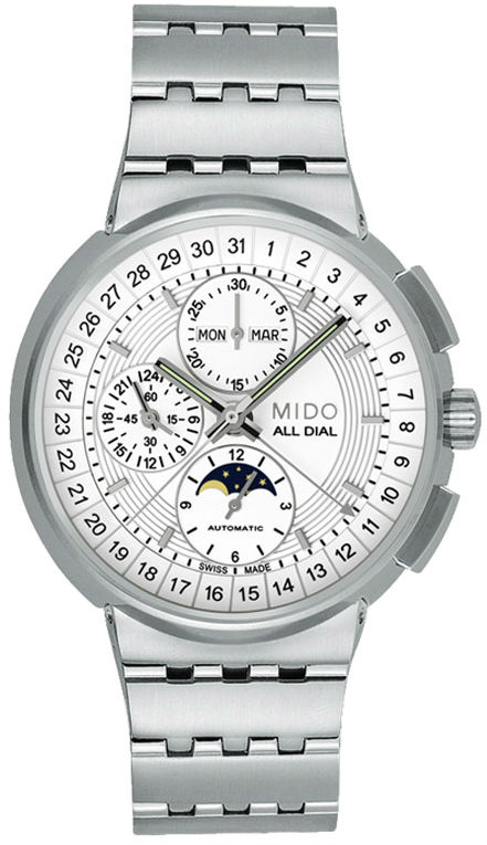 Mido Watches : M8361.4.11.1 Automatic Chronograph Moon Phase Men Watch