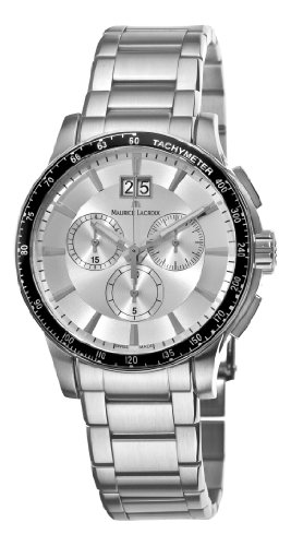 Maurice Lacroix Watches : MI1098-SS042-130 Swiss Quartz Stainless Steel Men Watch