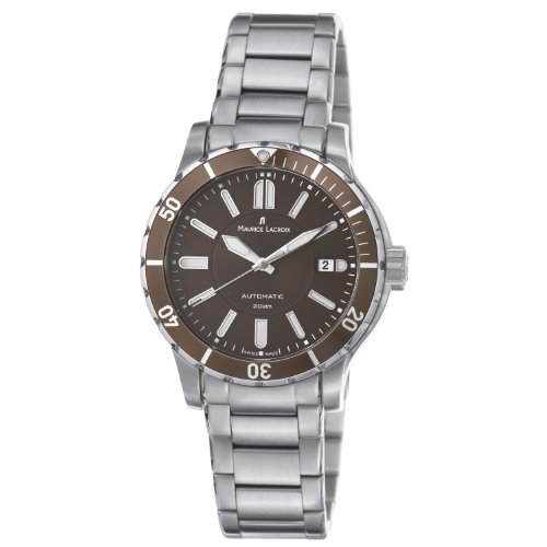 Maurice Lacroix Watches : MI6028-SS072-730 Automatic Stainless Steel Men Watch