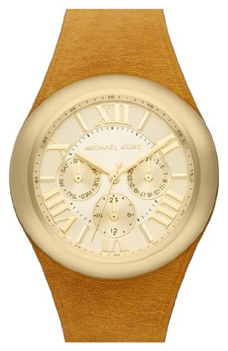 Michael Kors Watches : MK2312 Quartz Analog Day Date Brown Leather Men Watch