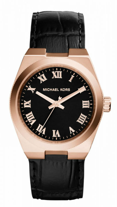 Fake AAA Michael Kors Watches : MK2358 Quartz Black Dial Leather Women Watch Watch