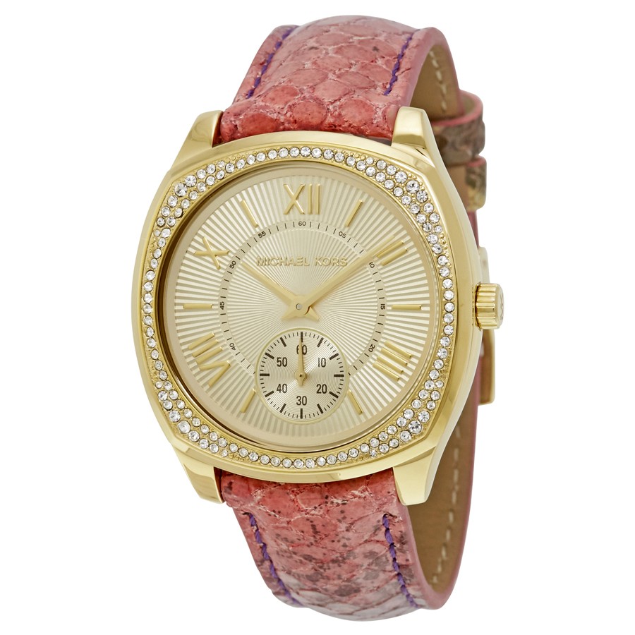 Michael Kors Watches : MK2387 Gold Quartz Women Watch