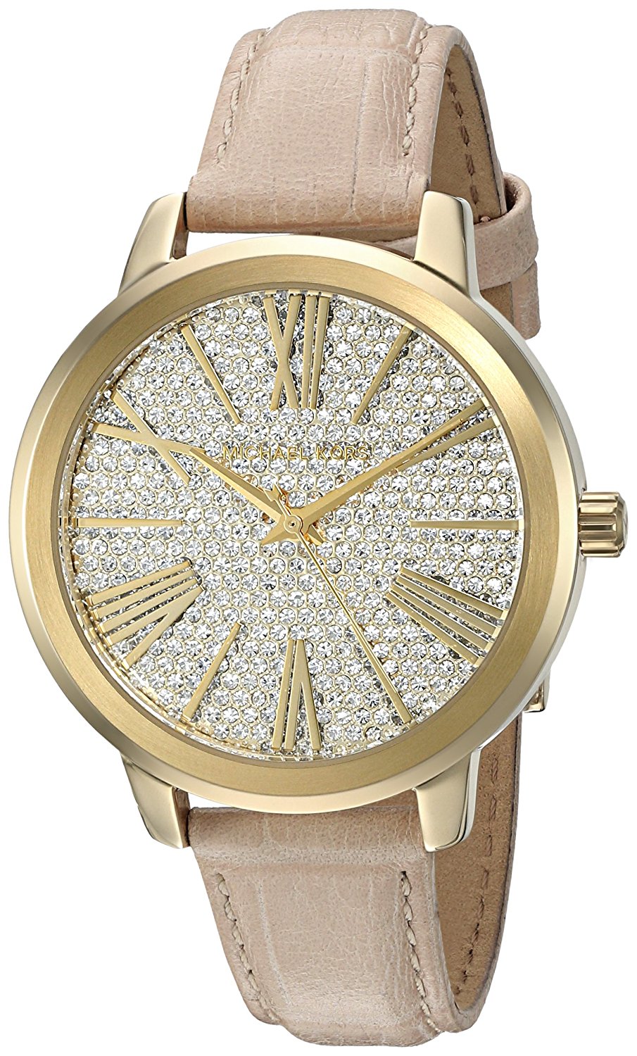 Michael Kors Watches : MK2480 Gold Dial Measures Seconds Women Watch
