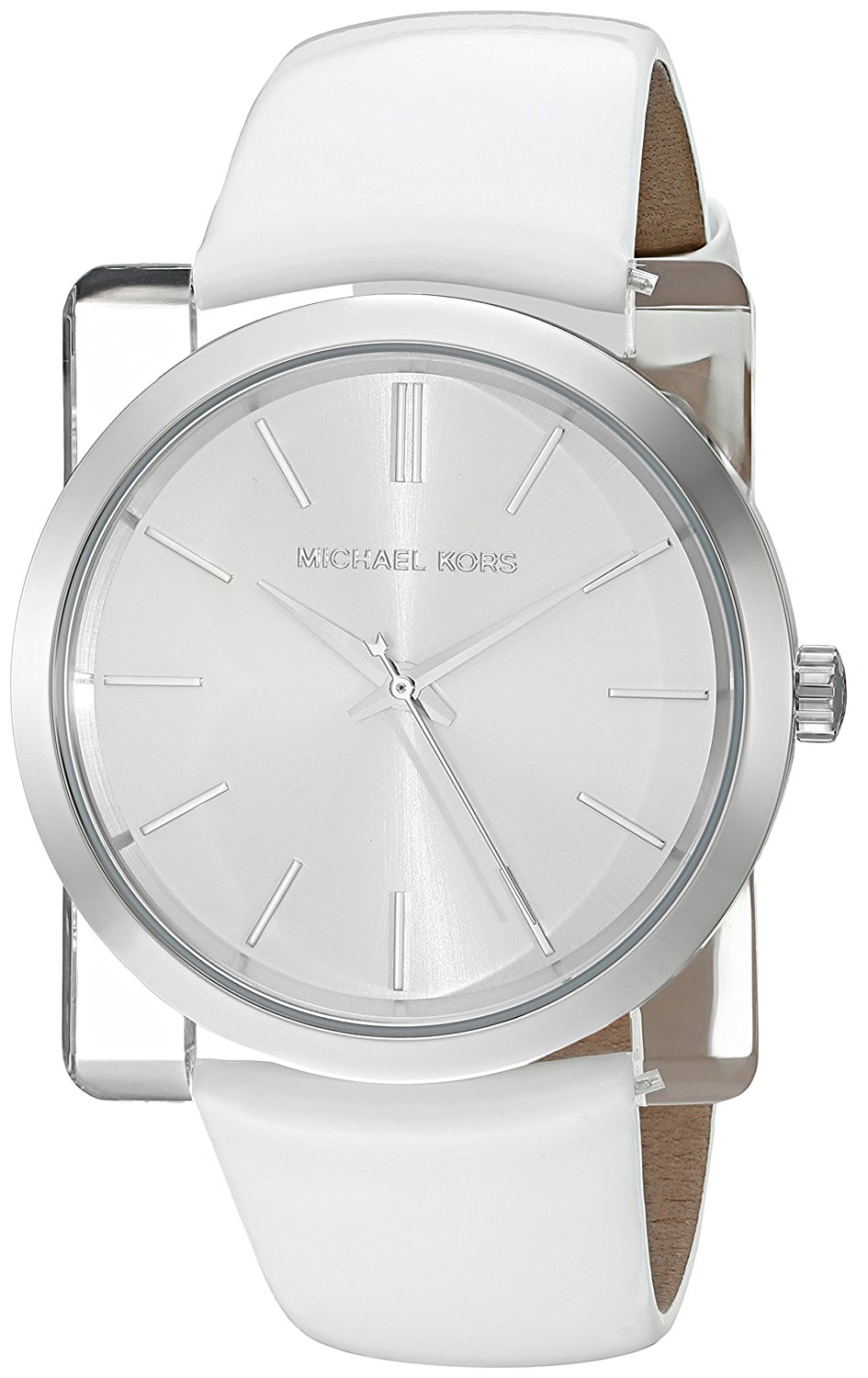 Michael Kors Watches : MK2482 Silver Dial Resin Band Women Watch