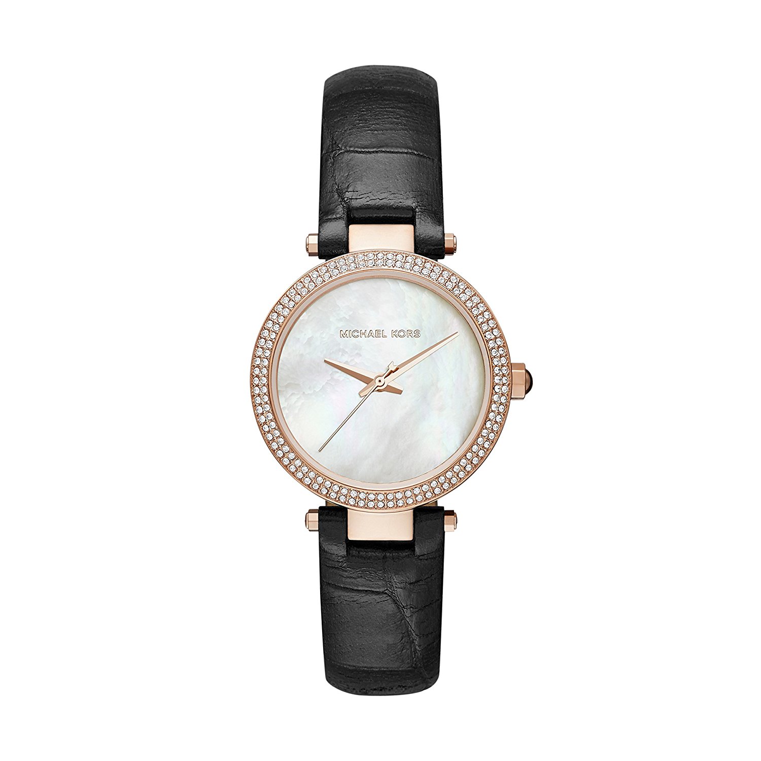 Michael Kors Watches : MK2591 Mother Of Pearl Dial Leather Women Watch