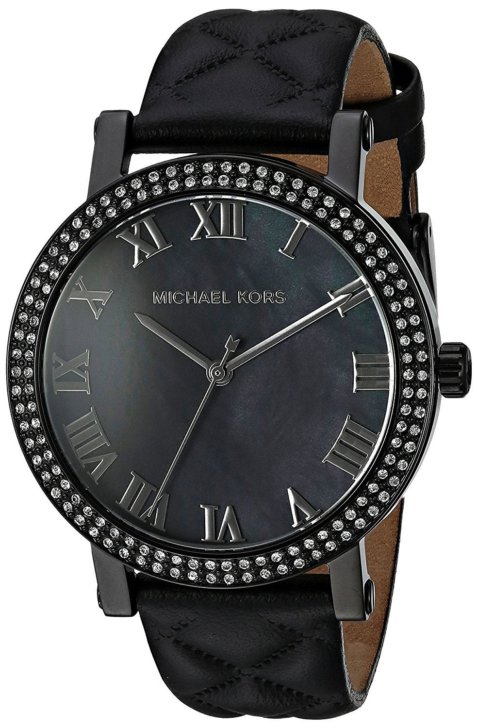 Michael Kors Watches : MK2620 Black Dial Stainless Steel Band Women Watch
