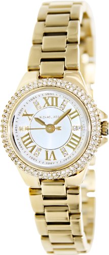 Michael Kors Watches : MK3252 Quartz White Dial Crystal Bezel Gold Tone Stainless Steel Women Watch
