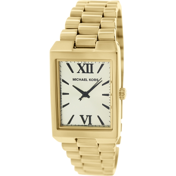 Michael Kors Watches : MK3286 Quartz Champagne Dial Gold Tone Stainless Steel Unisex Watch