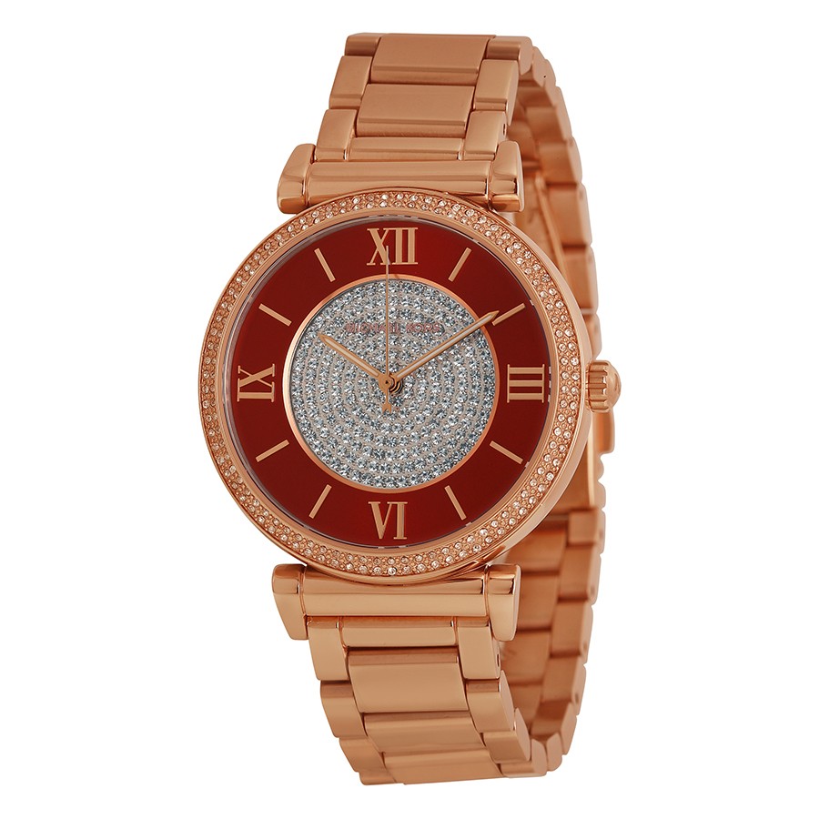 Michael Kors Watches : MK3377 Red -set Quartz Women Watch