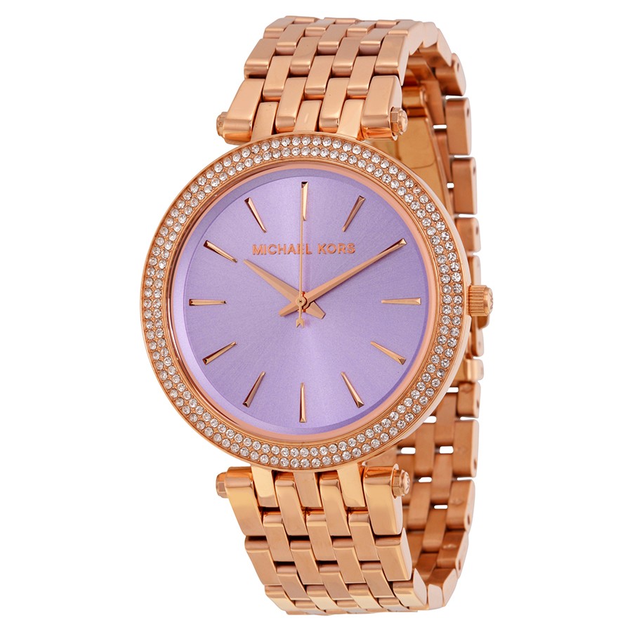 Michael Kors Watches : MK3400 Purple Quartz Women Watch