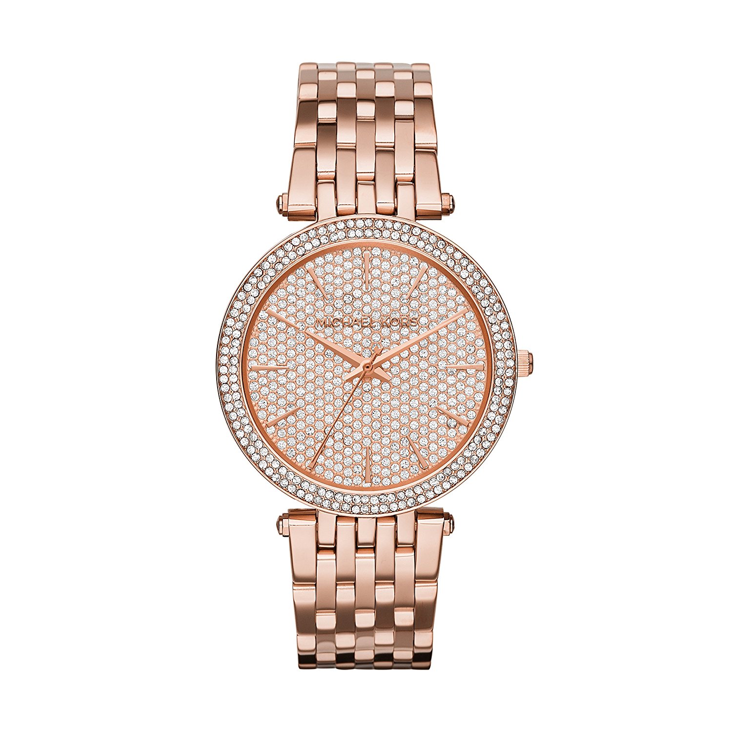 Michael Kors Watches : MK3439 Rose Gold Dial Stainless Steel Women Watch