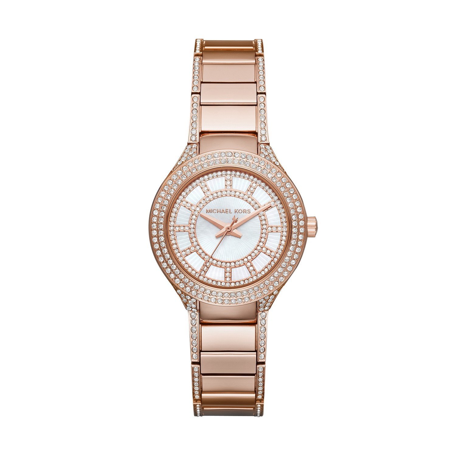 Michael Kors Watches : MK3443 White Dial Stainless Steel Women Watch