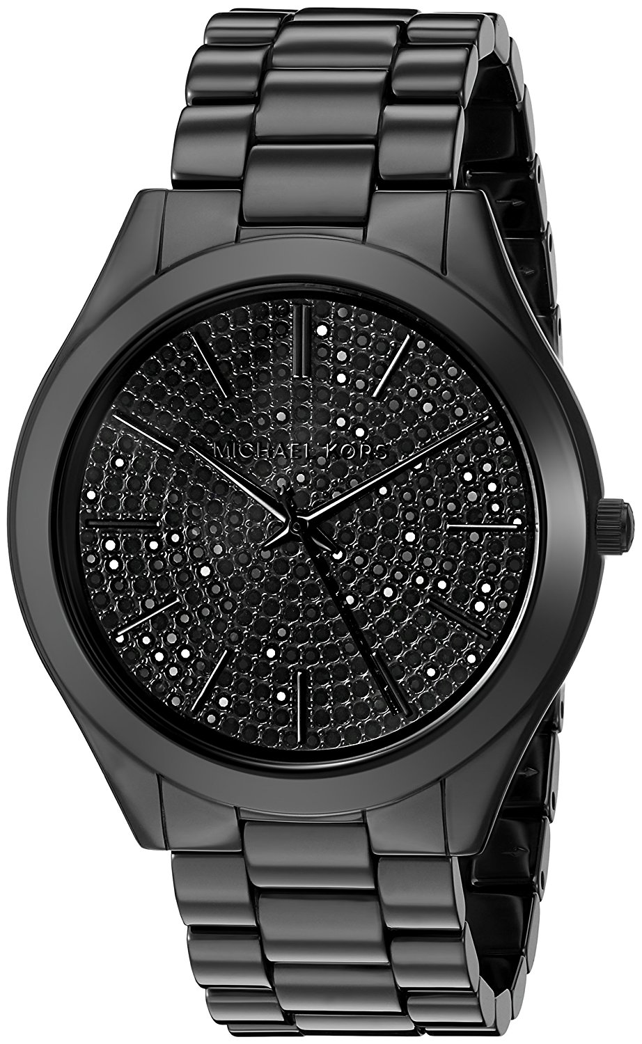 Michael Kors Watches : MK3449 Black Dial Ceramic Band Women Watch