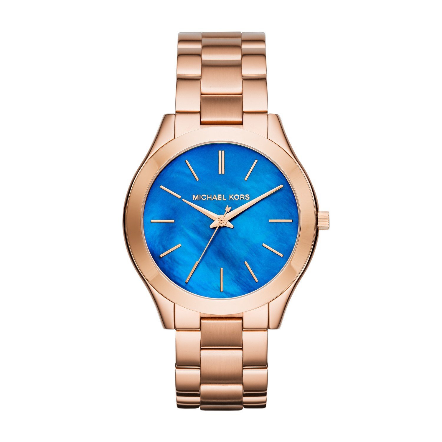 Michael Kors Watches : MK3494 Blue Dial Stainless Steel Women Watch