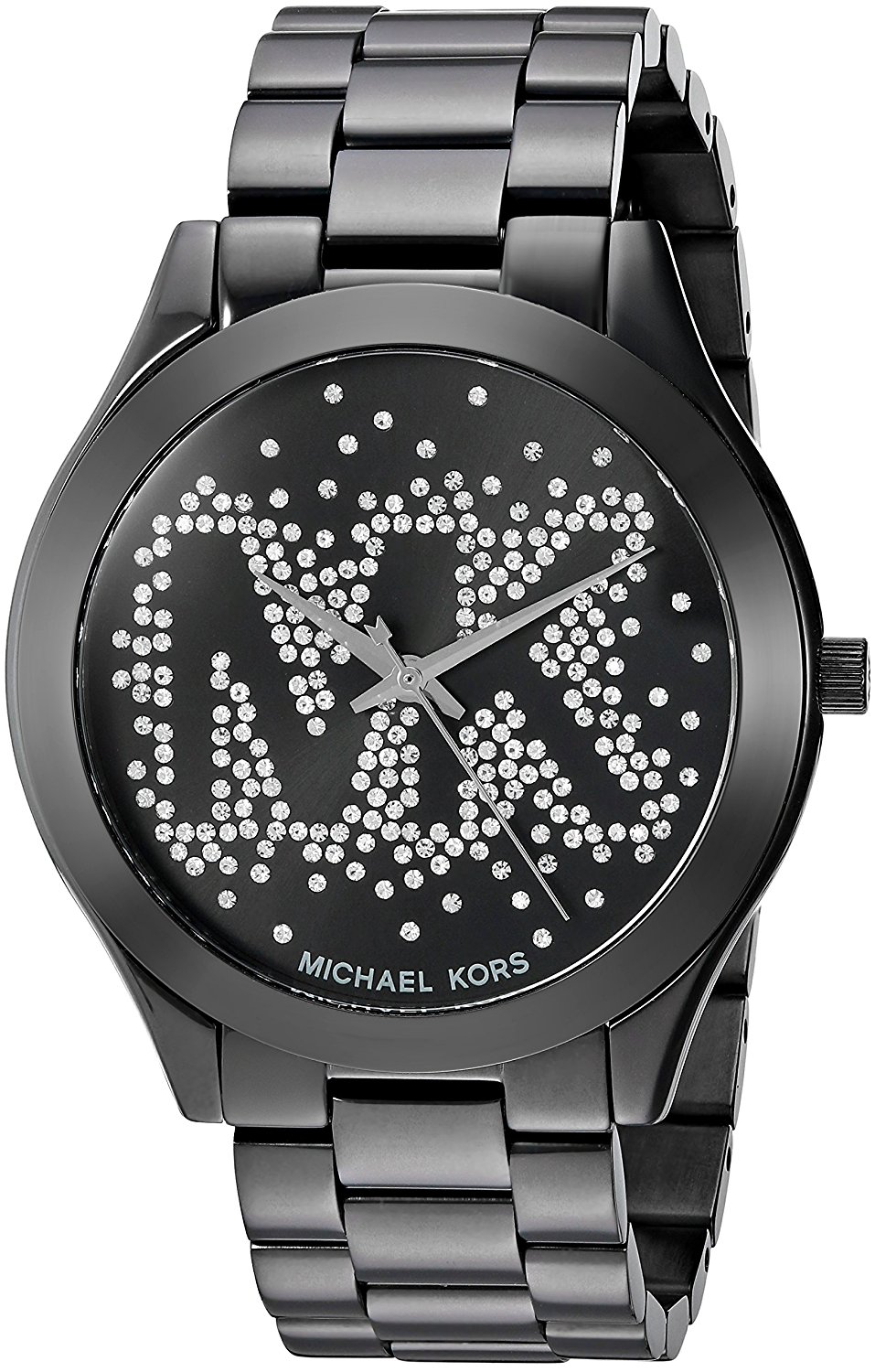 Michael Kors Watches : MK3589 Black Dial Stainless Steel Band Women Watch
