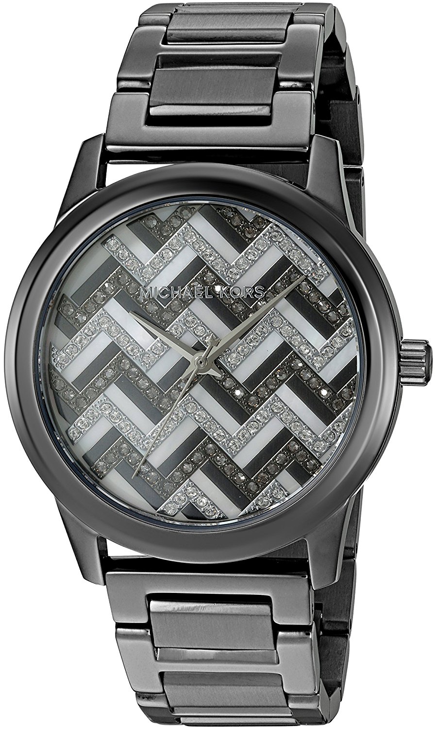 Michael Kors Watches : MK3593 Silver Dial Stainless Steel Band Women Watch