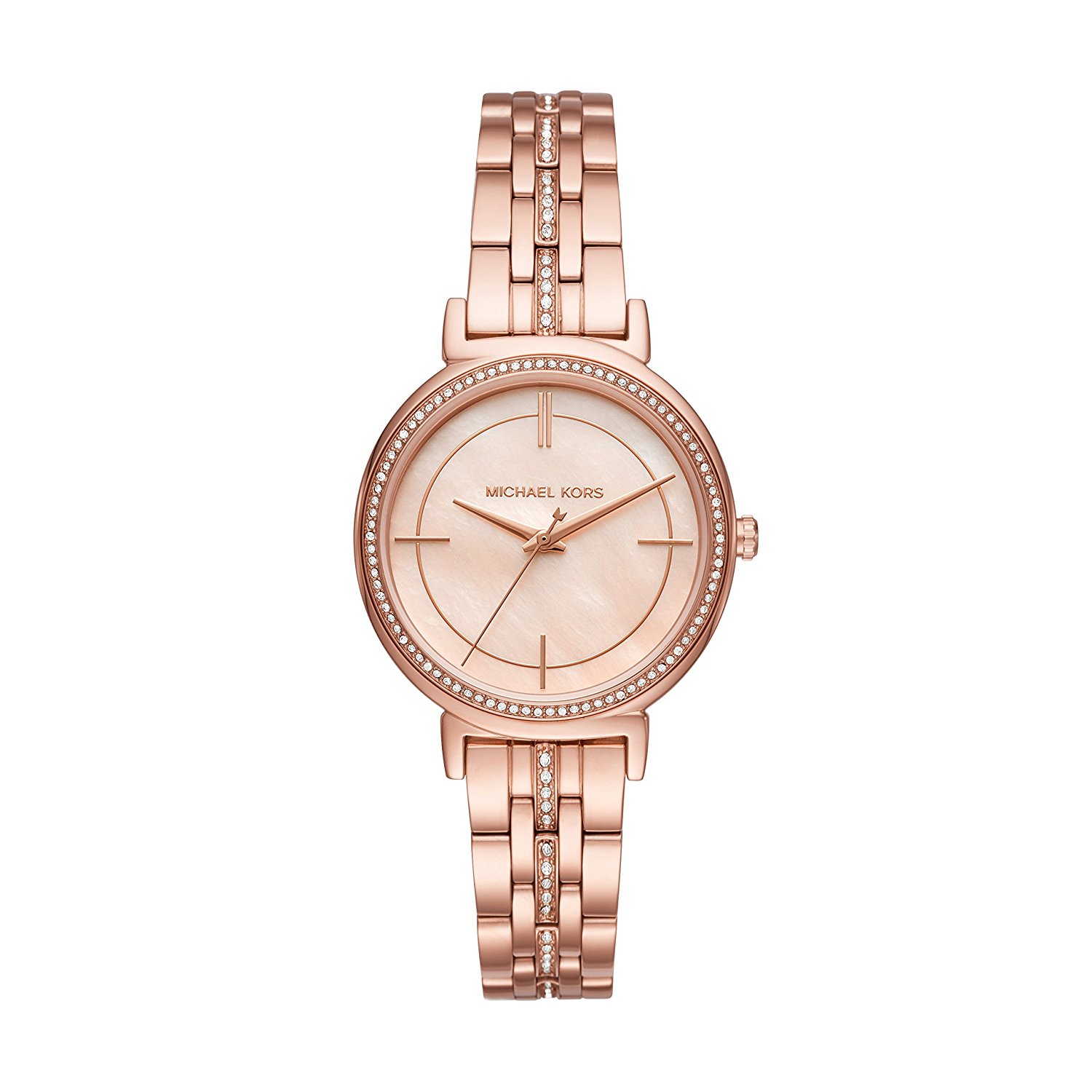 Michael Kors Watches : MK3643 Mother Of Pearl Dial Stainless Steel Women Watch