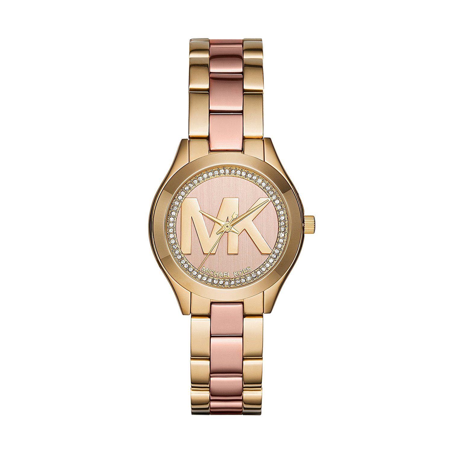 Michael Kors Watches : MK3650 Rose Gold Dial Stainless Steel Women Watch