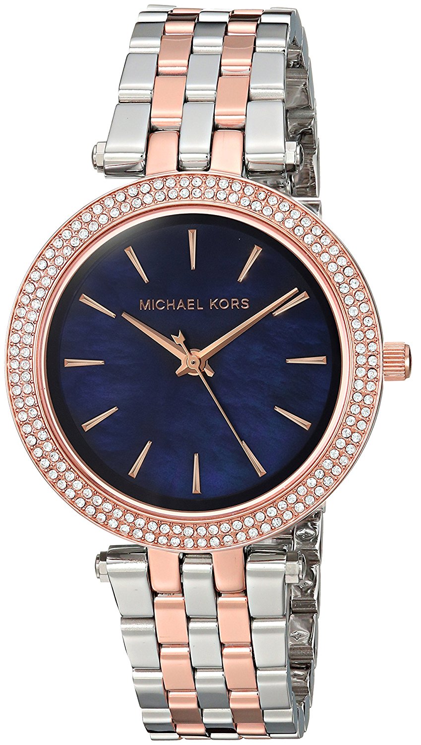 Michael Kors Watches : MK3651 Blue Dial Stainless Steel Women Watch