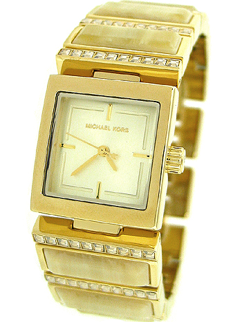 Michael Kors Watches : MK4268 Quartz Analog Gold Tone Stainless Steel and Ceramic Women Watch