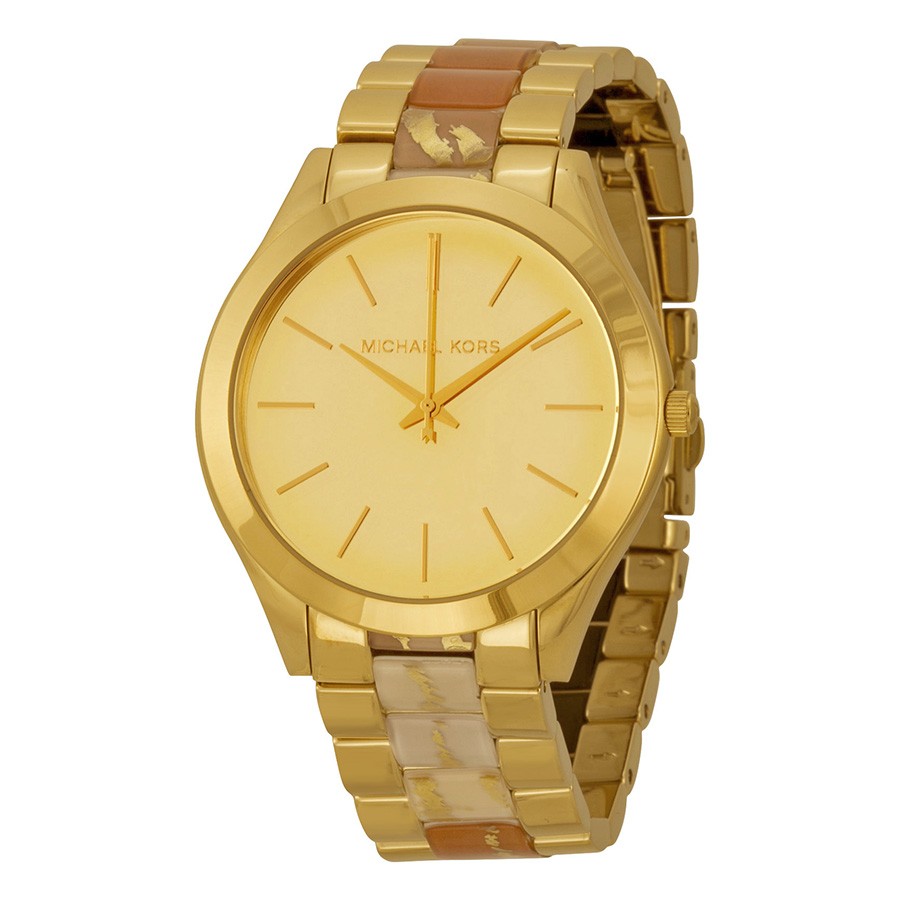 Michael Kors Watches : MK4300 Gold Quartz Women Watch