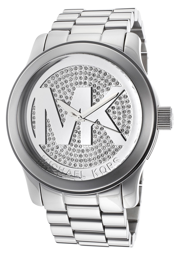 Michael Kors Watches : MK5544 Quartz Analog Crystal Silver Dial Stainless Steel Women Watch