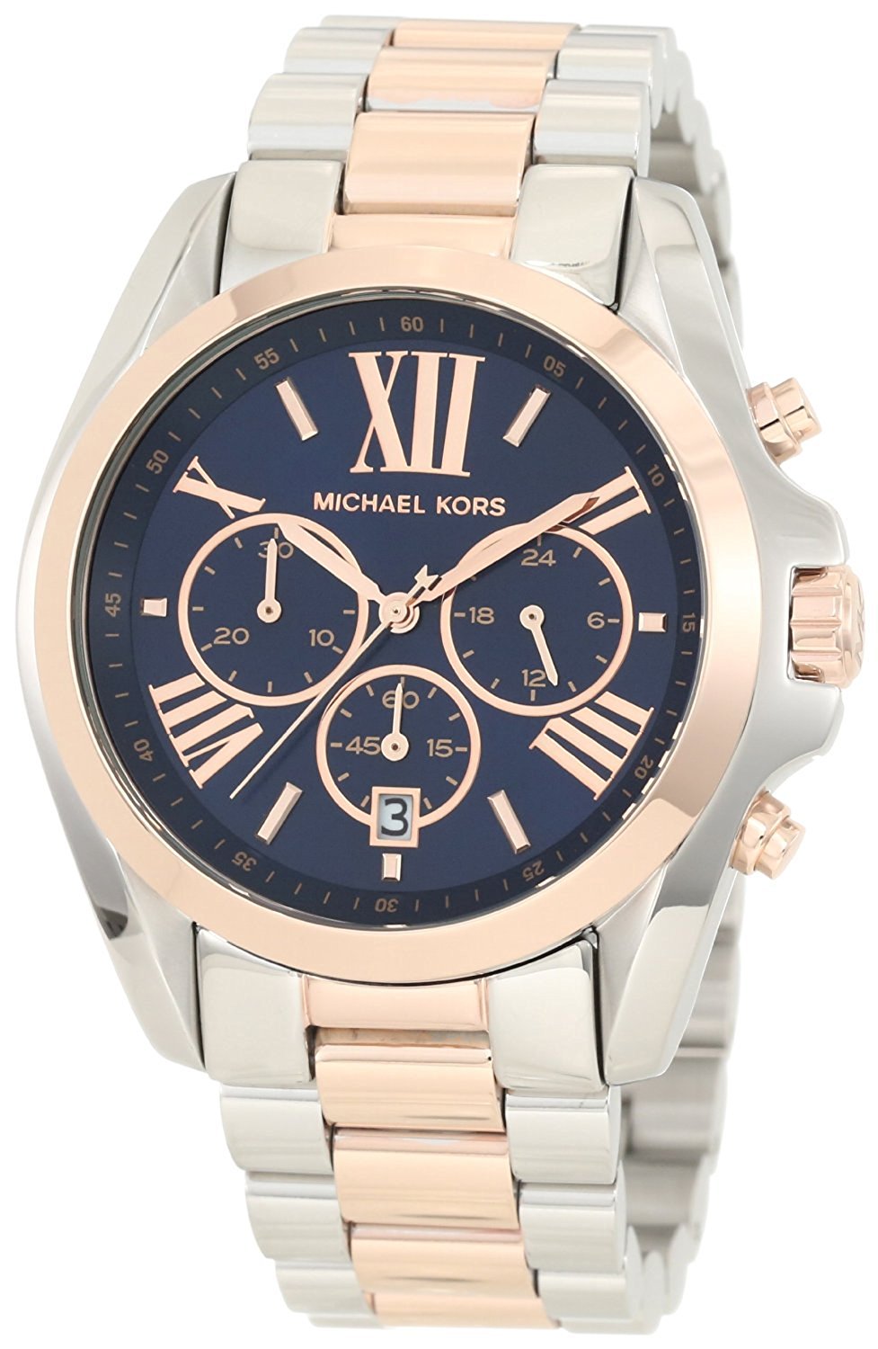 Michael Kors Watches : MK5606 Black Dial Metal Women Watch