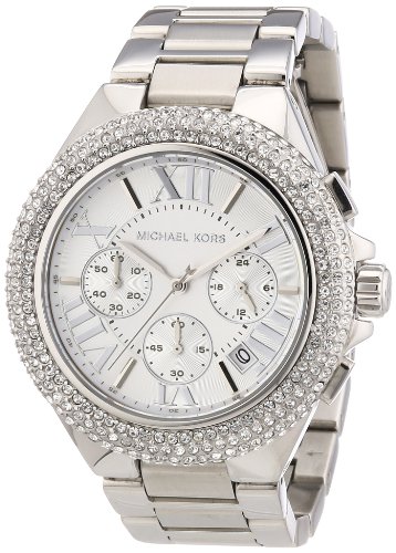 Michael Kors Watches : MK5634 Quartz Chronograph Silver Dial Date Stainless Steel Women Watch