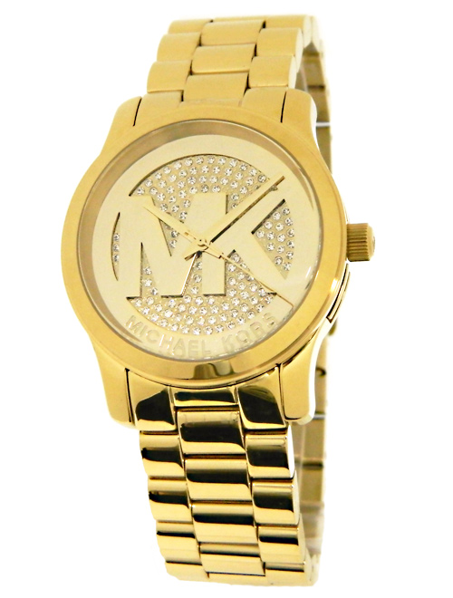 Michael Kors Watches : MK5852 Quartz Analog Gold Tone Stainless Steel Women Watch