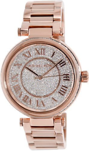 Michael Kors Watches : MK5868 Quartz Crystal Pave Dial Rose Gold Tone Stainless Steel Women Watch