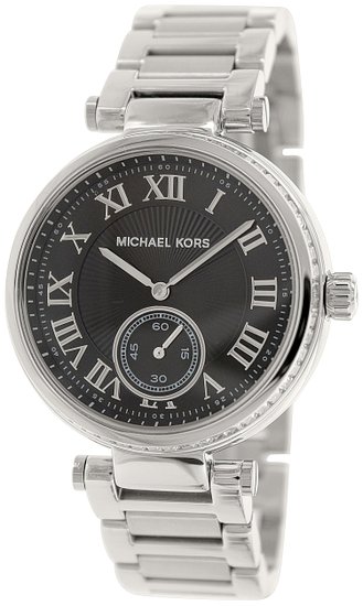 Michael Kors Watches : MK6053 Quartz Black Dial Stainless Steel Women Watch