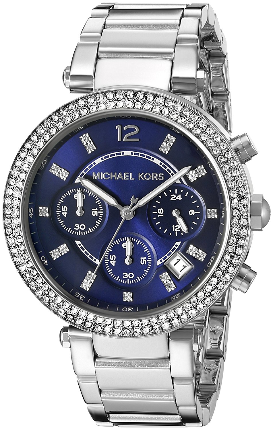 Michael Kors Watches : MK6117 Quartz Chronograph Date Stainless Steel Women Watch
