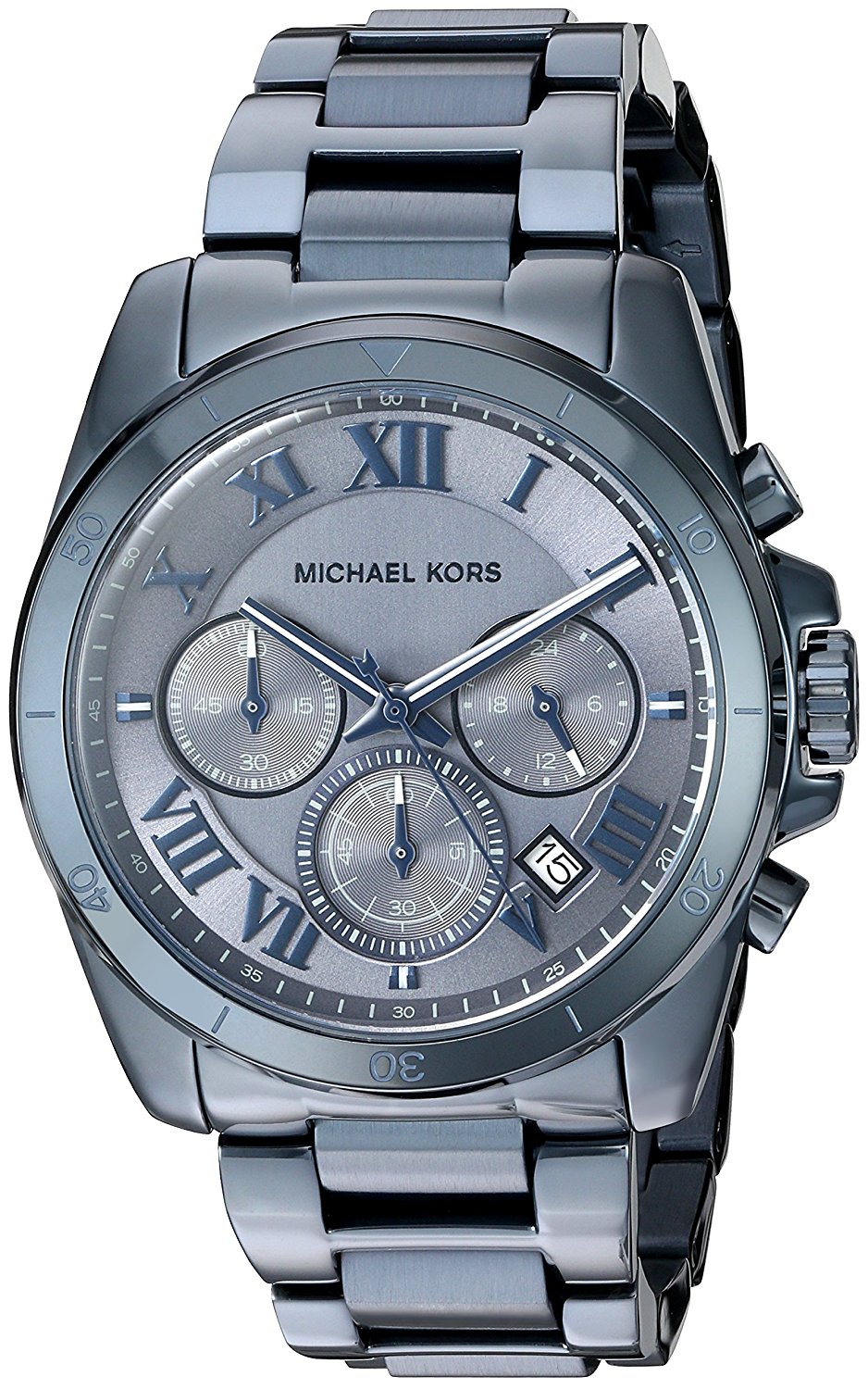 Michael Kors Watches : MK6361 Blue Dial Stainless Steel Band Women Watch