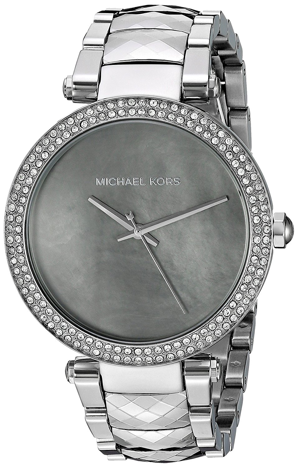 Michael Kors Watches : MK6424 Silver Dial Stainless Steel Band Women Watch