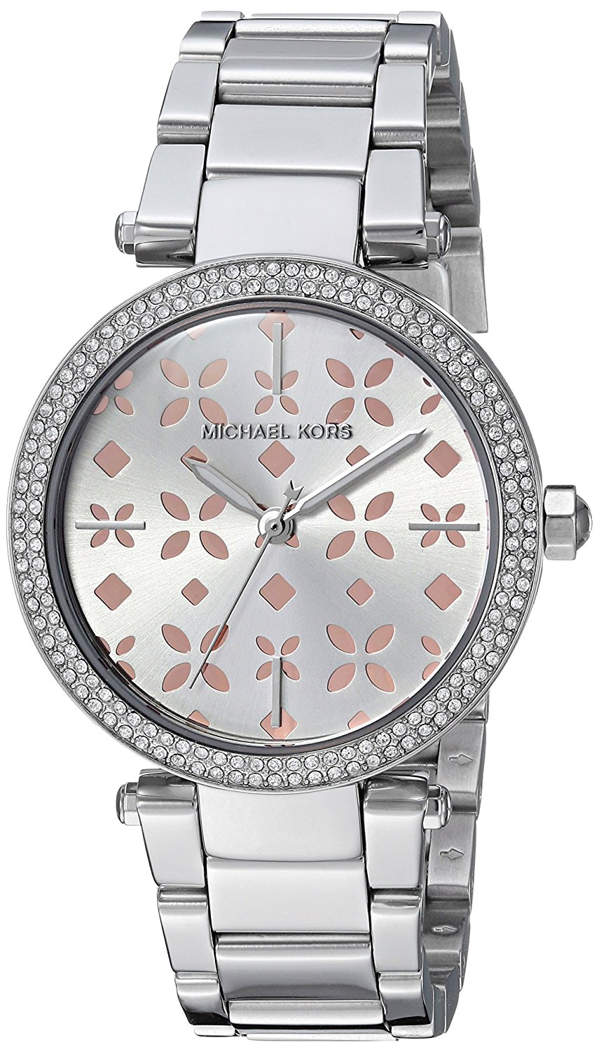 Michael Kors Watches : MK6483 Silver Dial Stainless Steel Women Watch