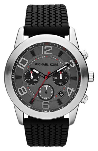 Michael Kors Watches : MK8293 Quartz Dial Grey with three hand movement, sub dial chronograph and date window Unisex Watch
