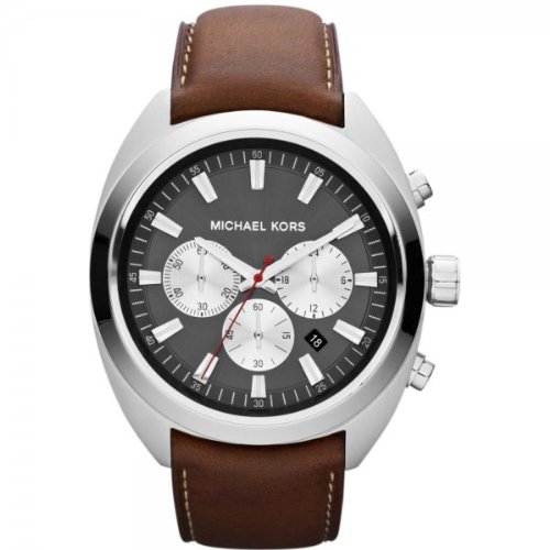 Michael Kors Watches : MK8294 Quartz Dial Black with three hand movement, sub dial chronograph and date window Men Watch