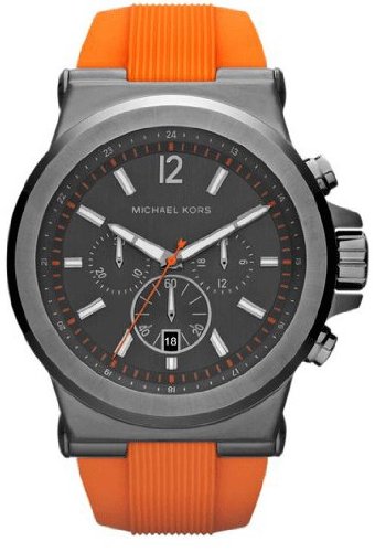 Michael Kors Watches : MK8296 Quartz Dial Black with three hand movement, sub dial chronograph and date window Men Watch