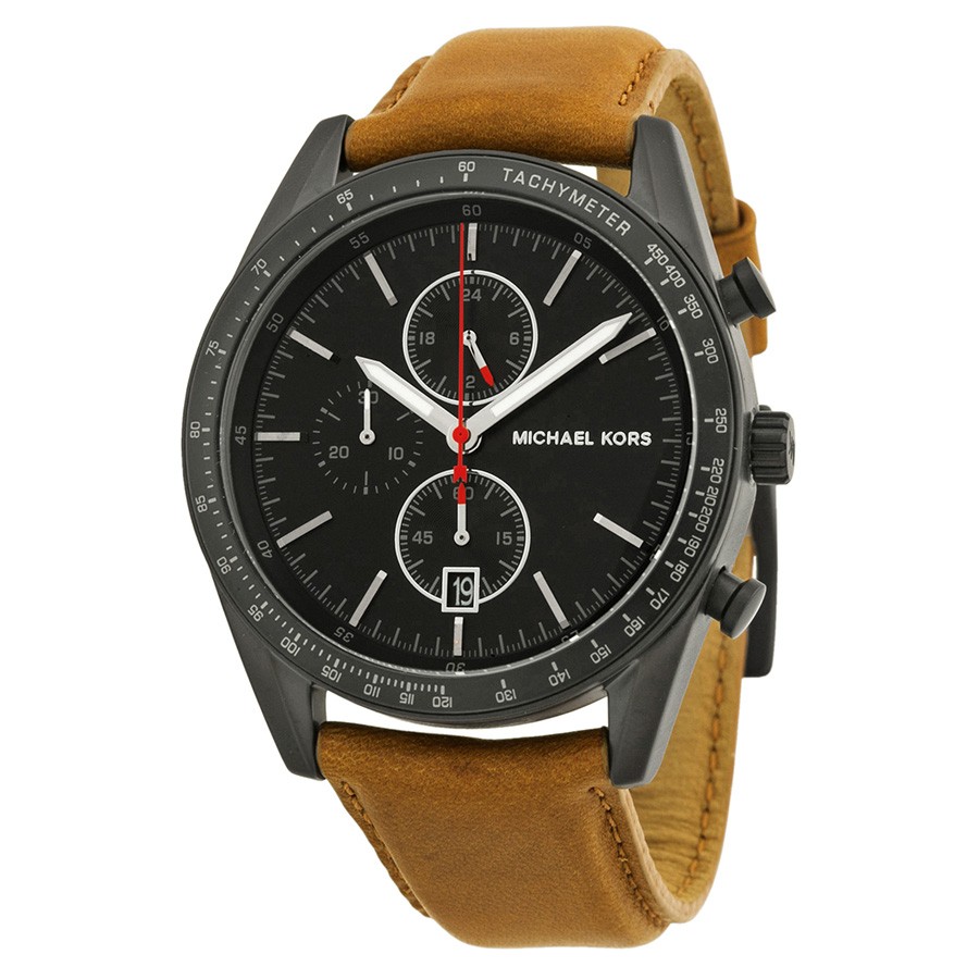 Michael Kors Watches : MK8385 Black Quartz Men Watch