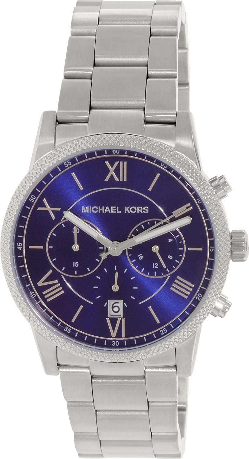 Michael Kors Watches : MK8395 Blue Dial Fixed Band Men Watch