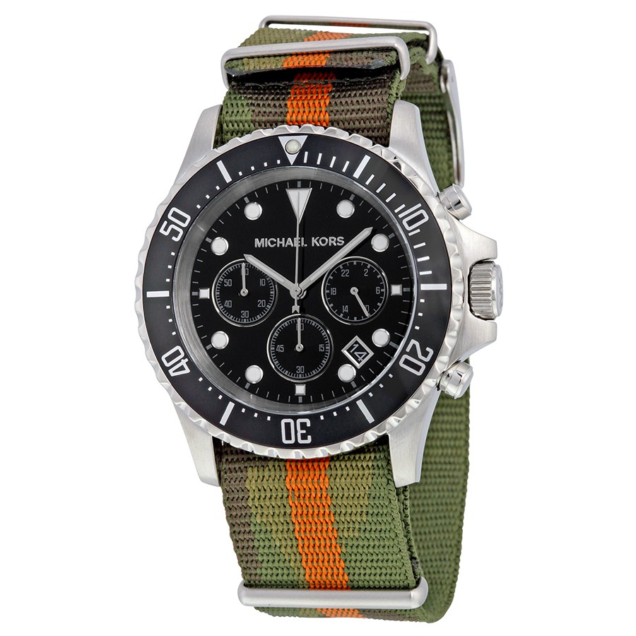 Michael Kors Watches : MK8399 Black Quartz Men Watch